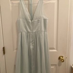 mint BHLDN/Quillaree dress